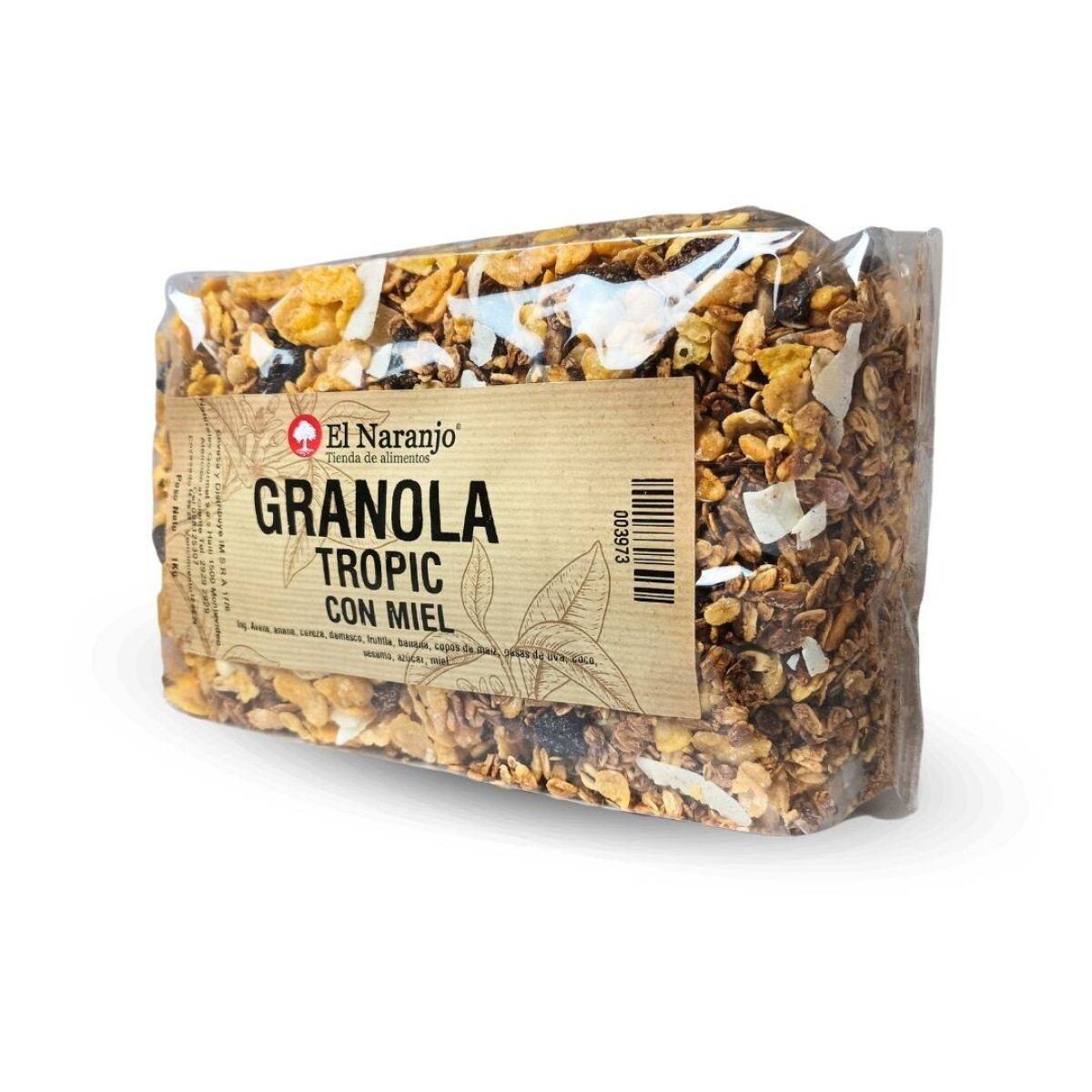 Granola El Naranjo 1 Kg - Tropic con Miel 