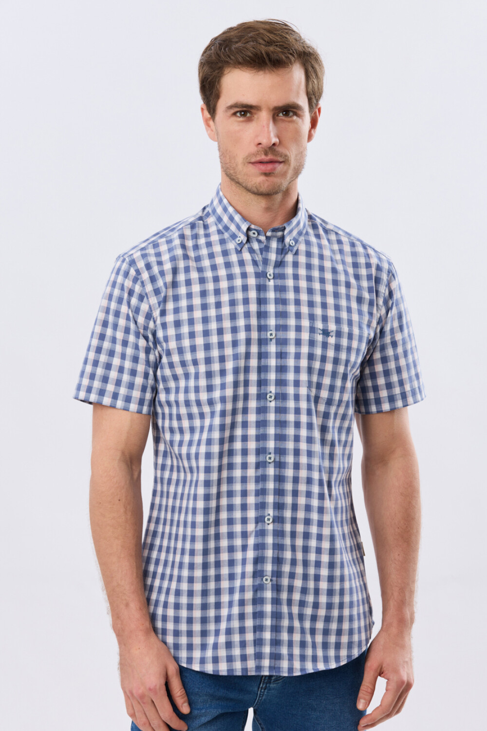 CAMISA CUADROS Azul