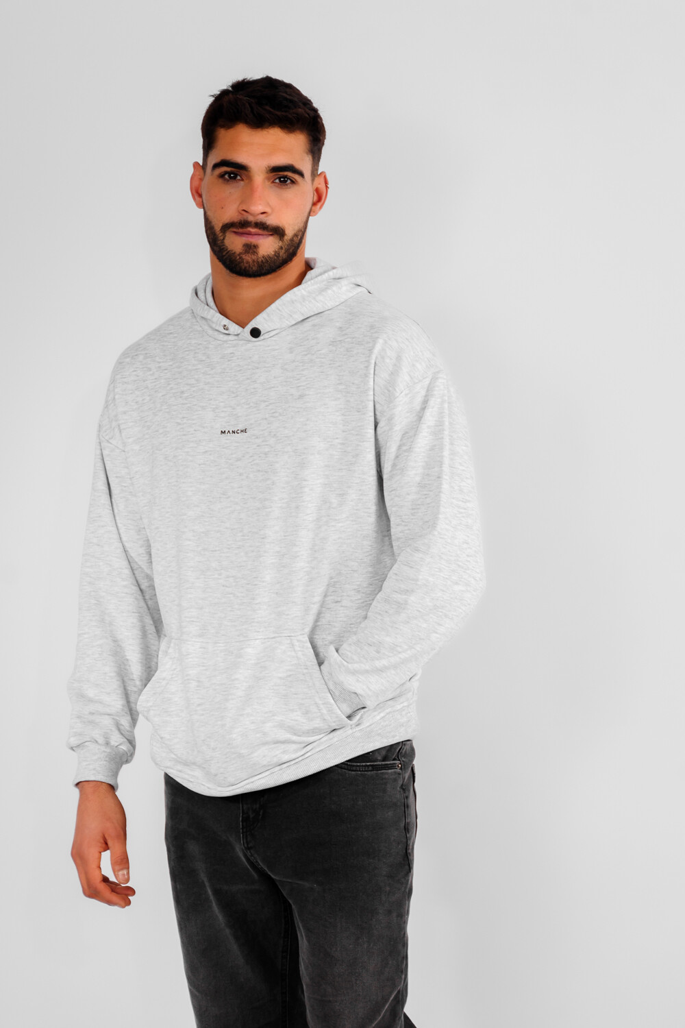 Buzo Felin Gris Melange