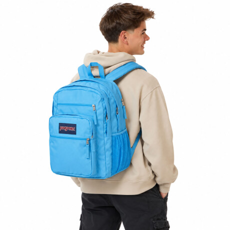 Mochila Escolar Laptop Jansport Big Student Original Urbana Electric Azul