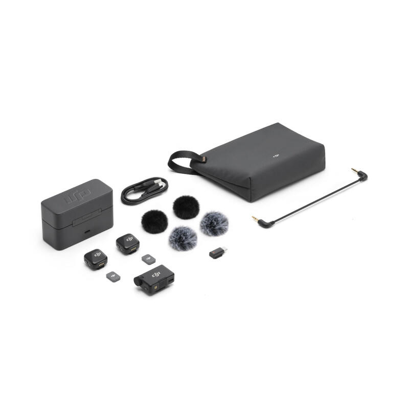 Set de Micrófono Solapero Inalámbrico DJI Mini Set de Micrófono Solapero Inalámbrico DJI Mini