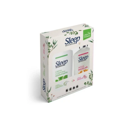 Sleep Skin Care Pack Agua Micelar 190ml. + Crema Corporal 250grs. Sleep Skin Care Pack Agua Micelar 190ml. + Crema Corporal 250grs.