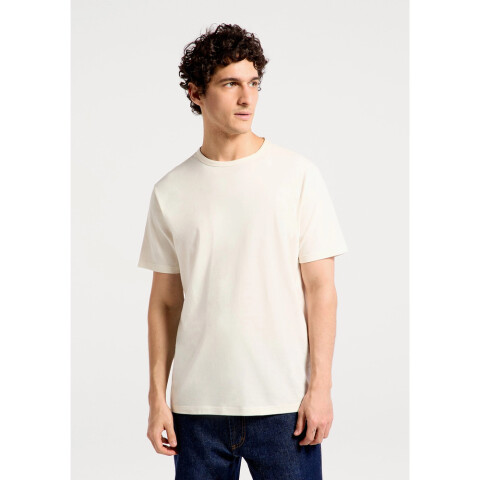 CAMISETA MM MASC BEGE CLARO