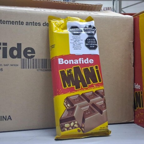 CHOCOLATE BONAFIDE TABLETA 160G C/LECHE MANI UNIDAD CHOCOLATE BONAFIDE TABLETA 160G C/LECHE MANI UNIDAD