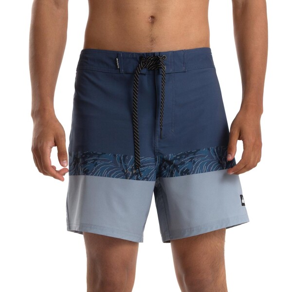 Quiksilver Short de Playa SP S252 PANEL AZUL/GRIS Hombre - Multicolor Multicolor
