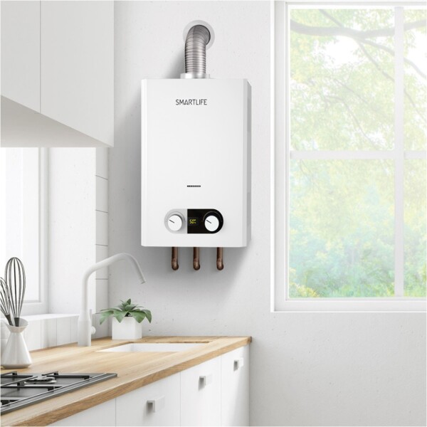 Calentador A Gas Smartlife Sl-gwh10dng 10lts. CALENTADOR INST. SMARTLIFE 10L G.NAT OLT