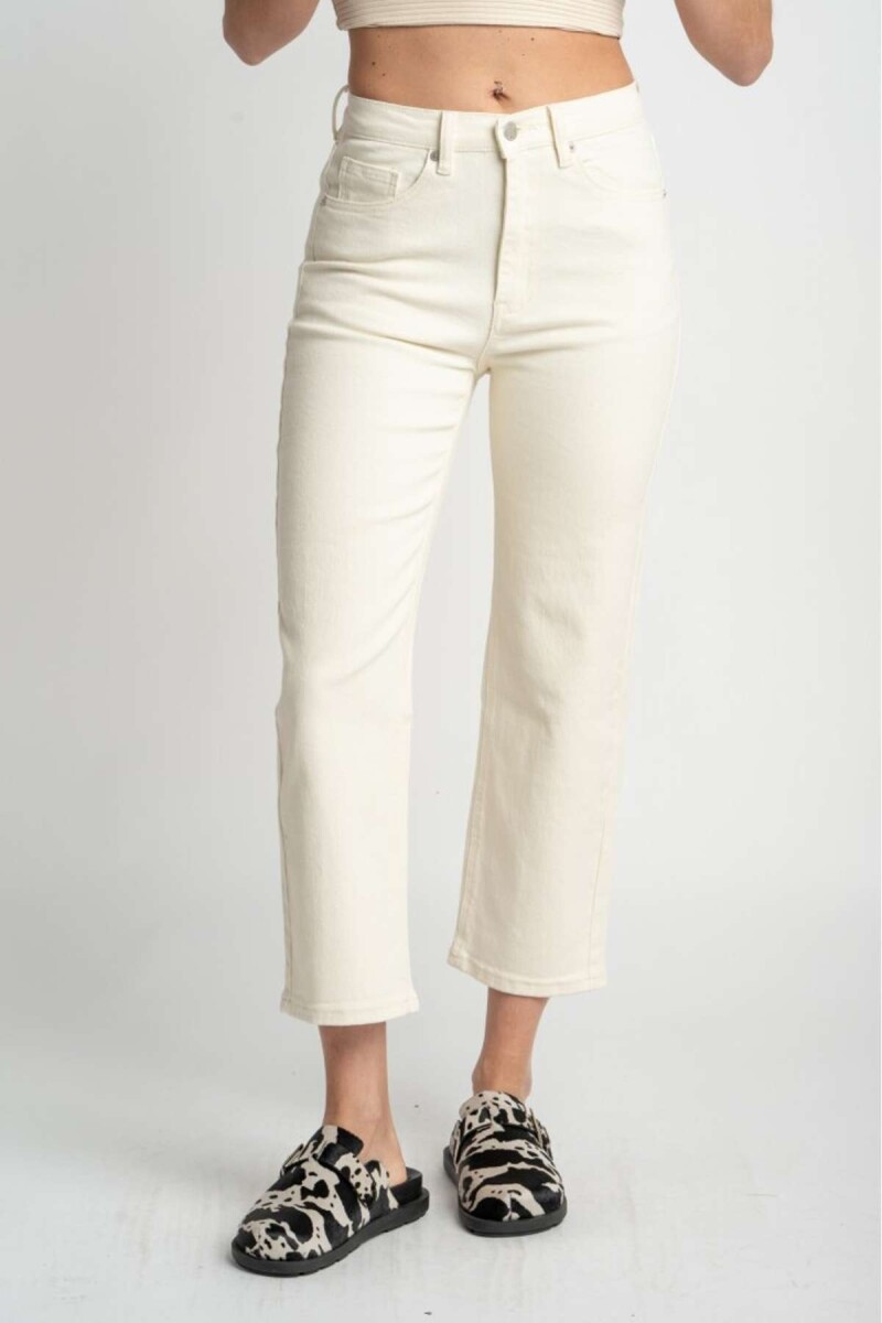 Jean Recto Crudo - Crudo 