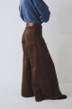 PANTALON WIDE XL CORDEROY Chocolate