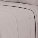 Edredón 200 Hilos 290x240 Col. Basic Gris Full- Queen