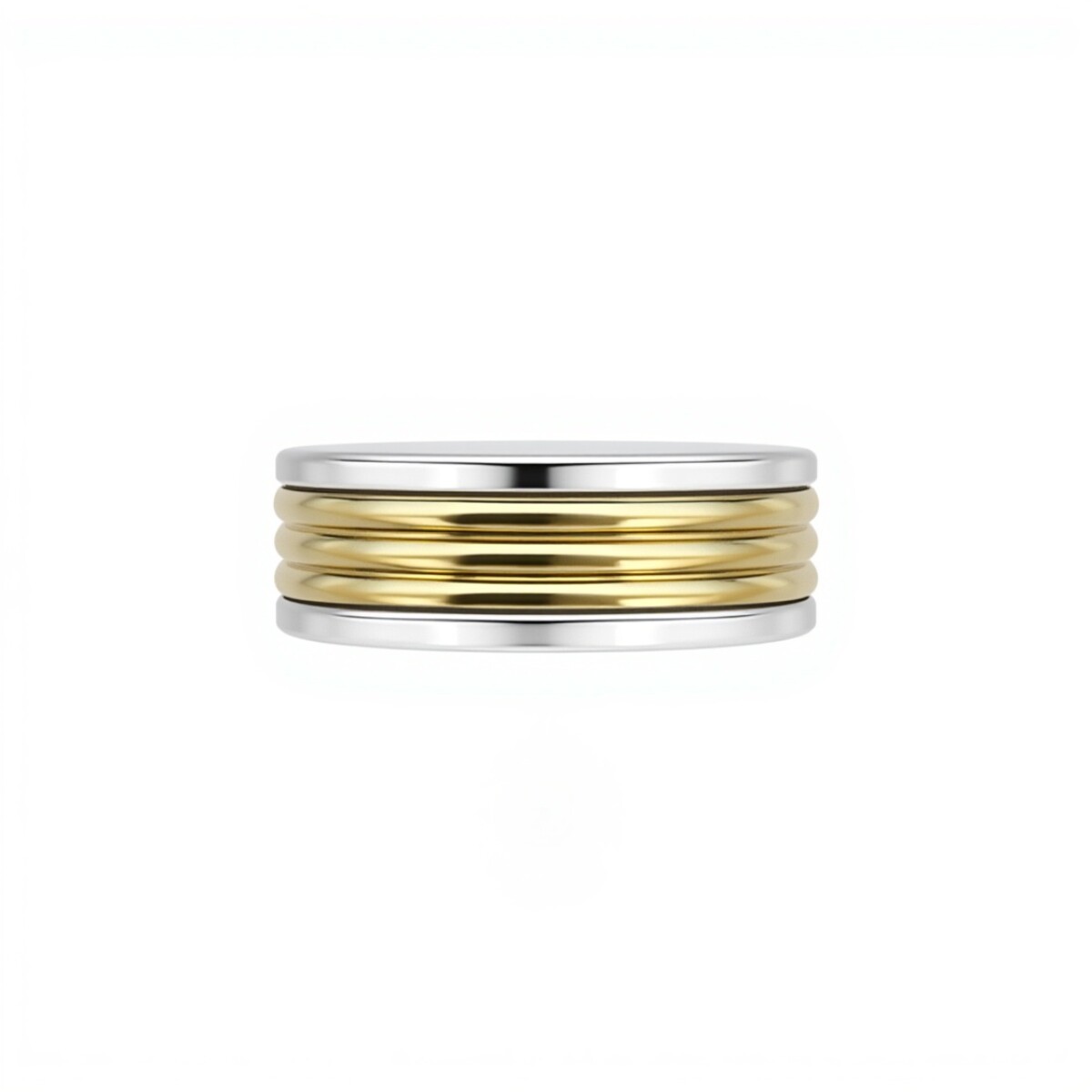 Alianza Relieve - Plata y Oro-Sin Piedra-AL5021 - sinpiedra 