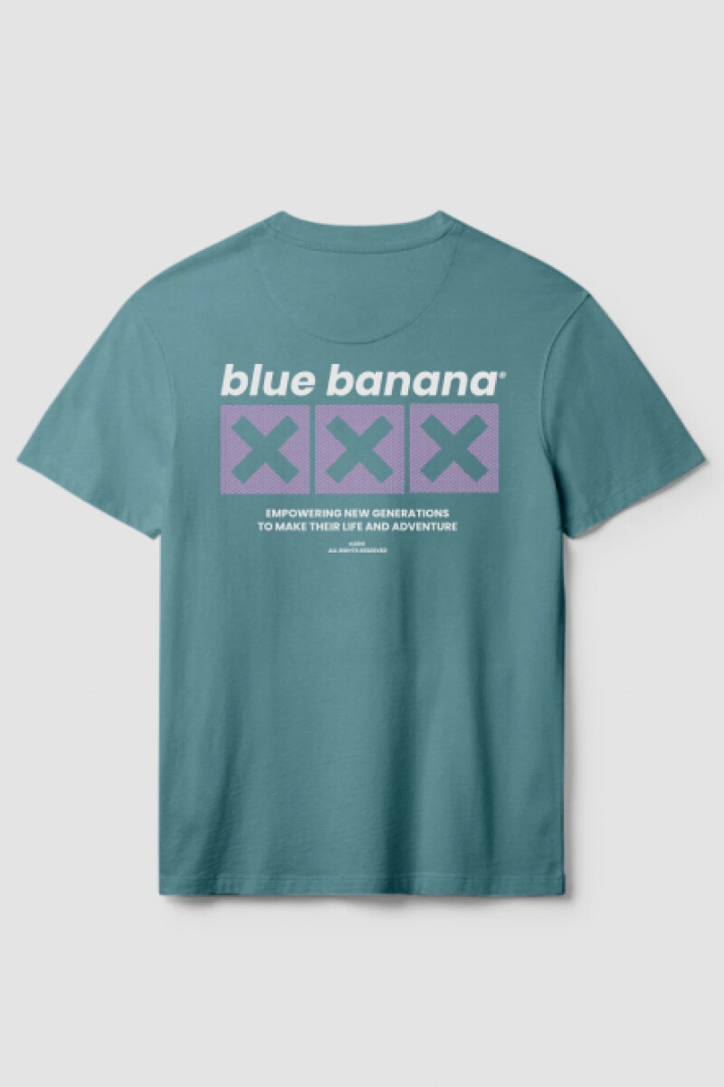 Camiseta Blue Banana - Line Amazon Green