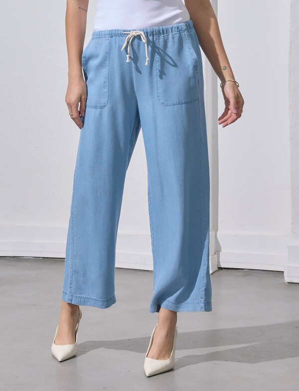 Pantaon Lyocell Wide Leg JEAN CLARO