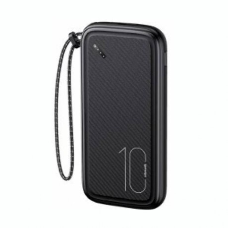 USAMS POWER BANK 10000MAH CD150 - PB56 Cargador Portátil USAMS Power Bank CD150-PB56 Capacidad 10000 mAh - Black