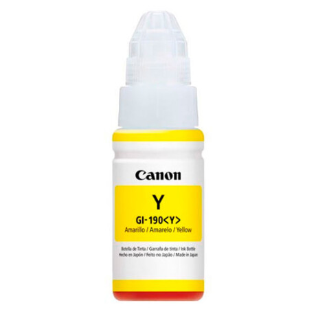 TINTA CANON BOTELLA GI-190 70ML Botella De Tinta CANON GI-190 70Ml Original Amarillo