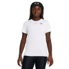 REMERA UA TECH SSC SOLID Mujer 1384231-100 Blanco