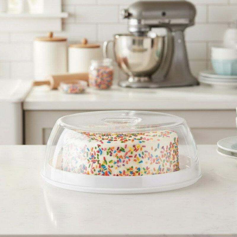 Tortera de acrílico 29cm BLANCO