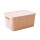Caja organizadora con tapa Plasutil Trama 4.7lt Rosa