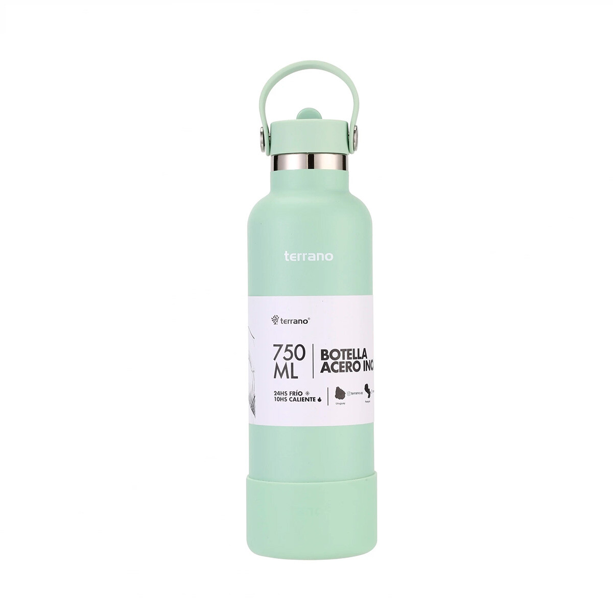 Botella Térmica Terrano 750ML con Pico - VERDE-AGUA 