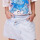 FALDA JEAN ADRIK RUSTY Azul Claro