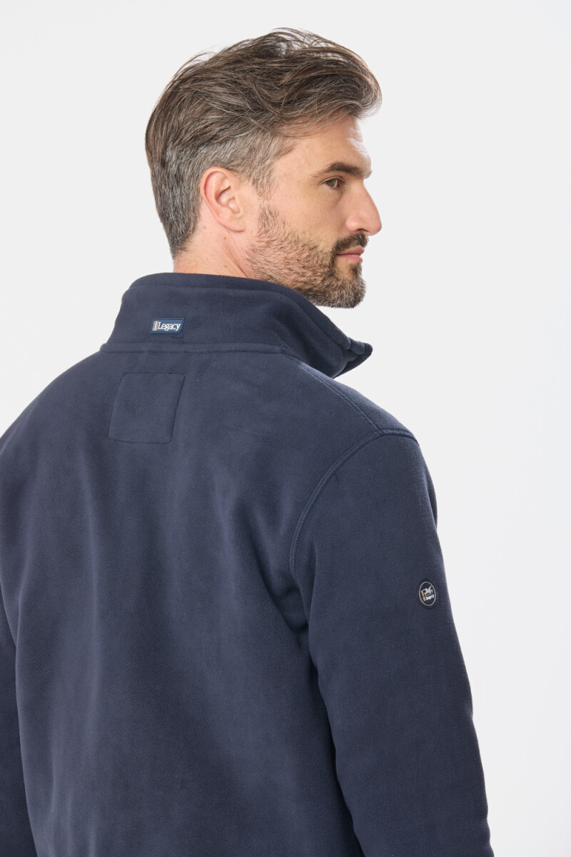 CAMPERA POLAR DE ABRIGO - Azul 