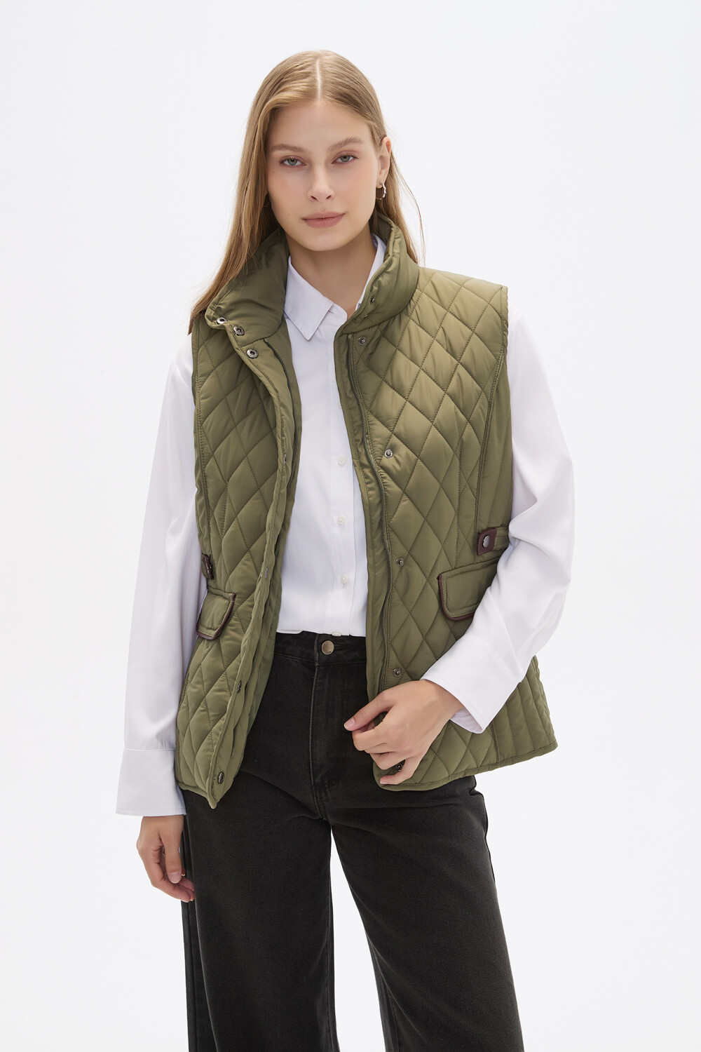 Chaleco Claunet Verde Oliva Oscuro