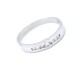 Anillo oro 18k blanco y brillantes Anillo oro 18k blanco y brillantes