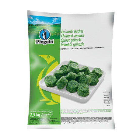 Espinaca Cortada Congelada Pinguin 2,5 KG 001