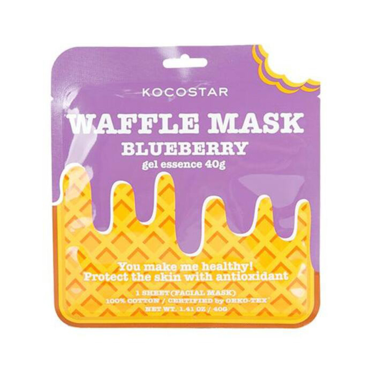 Hortensia Waffle Mask - Blueberry (Pieles Mixtas X 1 Un 