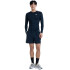 UA HG Armour Comp LS-WHT BLK-001