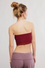 TOP BANDEAU AMELIA Bordo