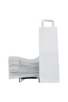 Pack x 50 - bolsa lisa 14x08x40 cm, para botella BLANCO