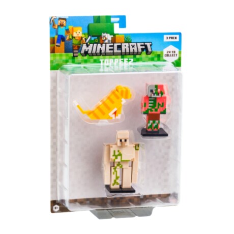 Pack X3 Figuras Minecraft MC2020 PACK-3