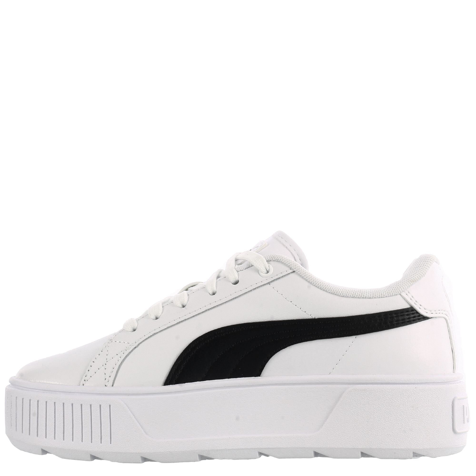 Karmen Plataforma Puma - Blanco/Negro — Peppos