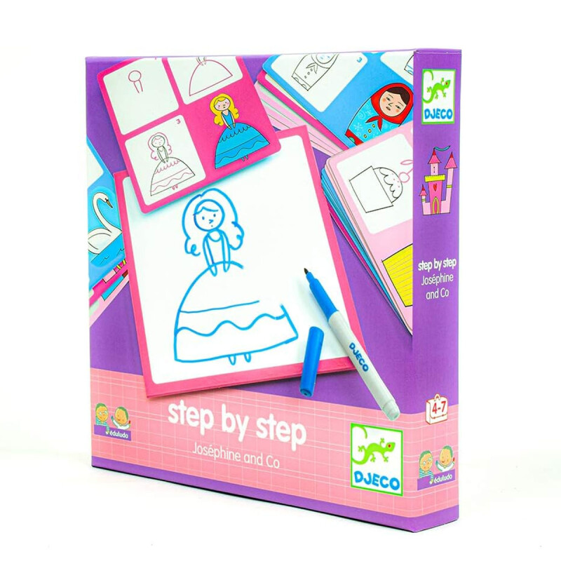 Step by step Eduludo Josephine and Co Djeco Step by step Eduludo Josephine and Co Djeco