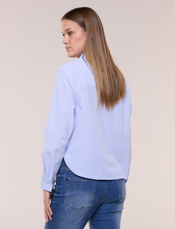 Camisa Relieve Floral CELESTE
