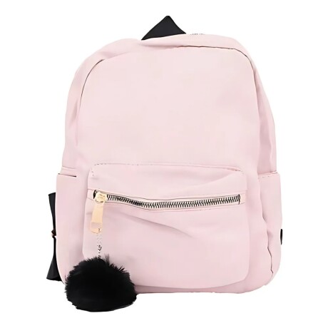 Mochila Canva Margarita naranja unisex Blanco