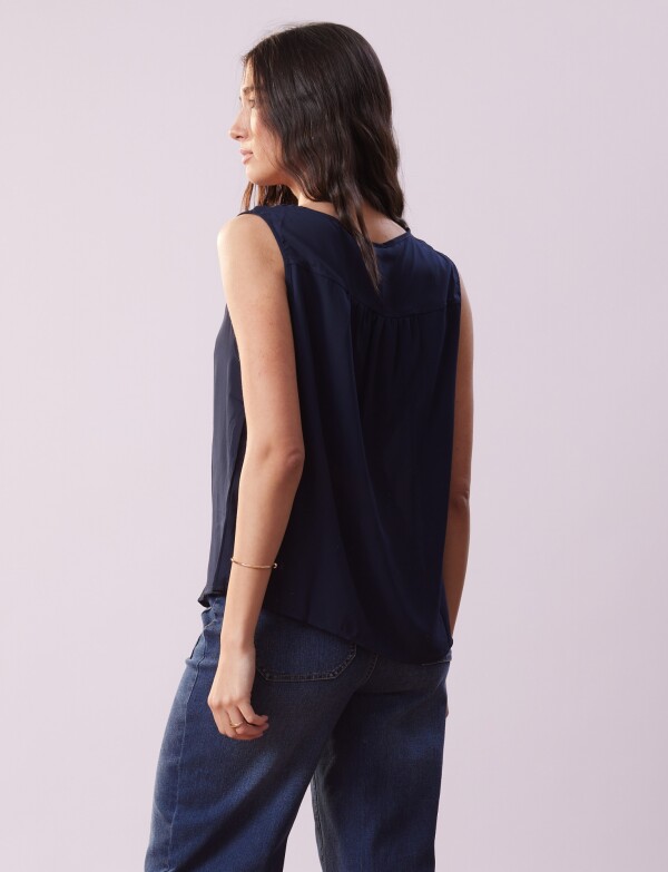 Blusa Cordel AZUL