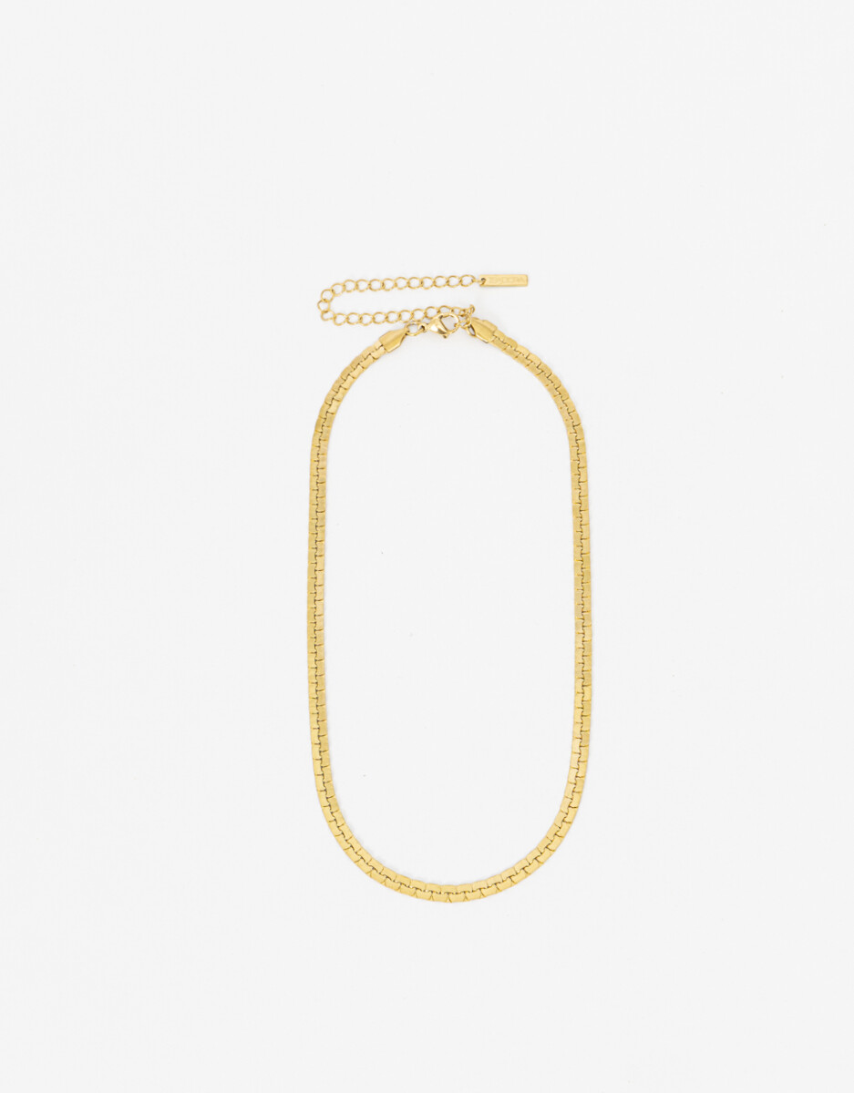Collar Corto De Acero 