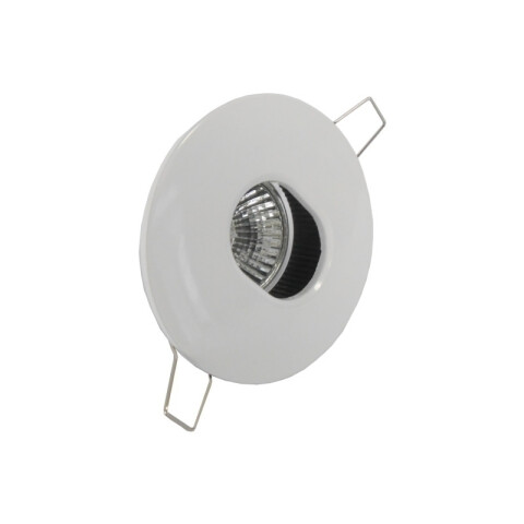 Spot dicroico oval de embutir de color blanco, pase BI-PIN/50W KE4122