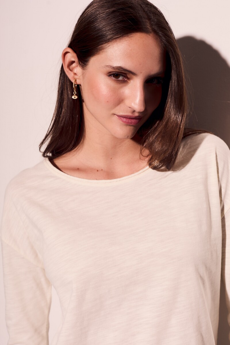 Remera Algodón Nácar
