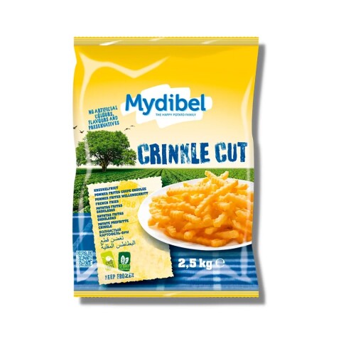 PAPAS FRITAS CORTE GRUESO EXTRA CROCANTES (STEAKHOUSE 10/20) - 2,5 KG Papas Fritas Corte Grueso Extra Crocantes (steakhouse 10/20) - 2,5 Kg