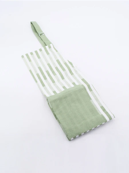 DELANTAL VERDE MUSGO