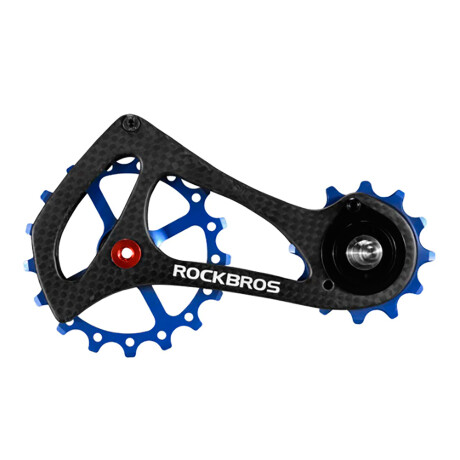 Rockbros - Polea 17TSR - Cambio Trasero. Carbono. 001