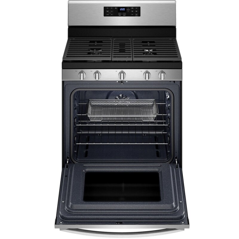 ESTUFA AL PISO WHIRLPOOL, 30", 5 QUEMADORES SELLADOS, A GAS 001