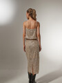 Falda Marten Dorado