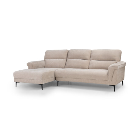 Rinconera Avalon - Tela Microfibra - Chaise Izquierdo 6686-4 Beige