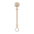 Clip para chupete Suavinex silicona ESSENCE Beige