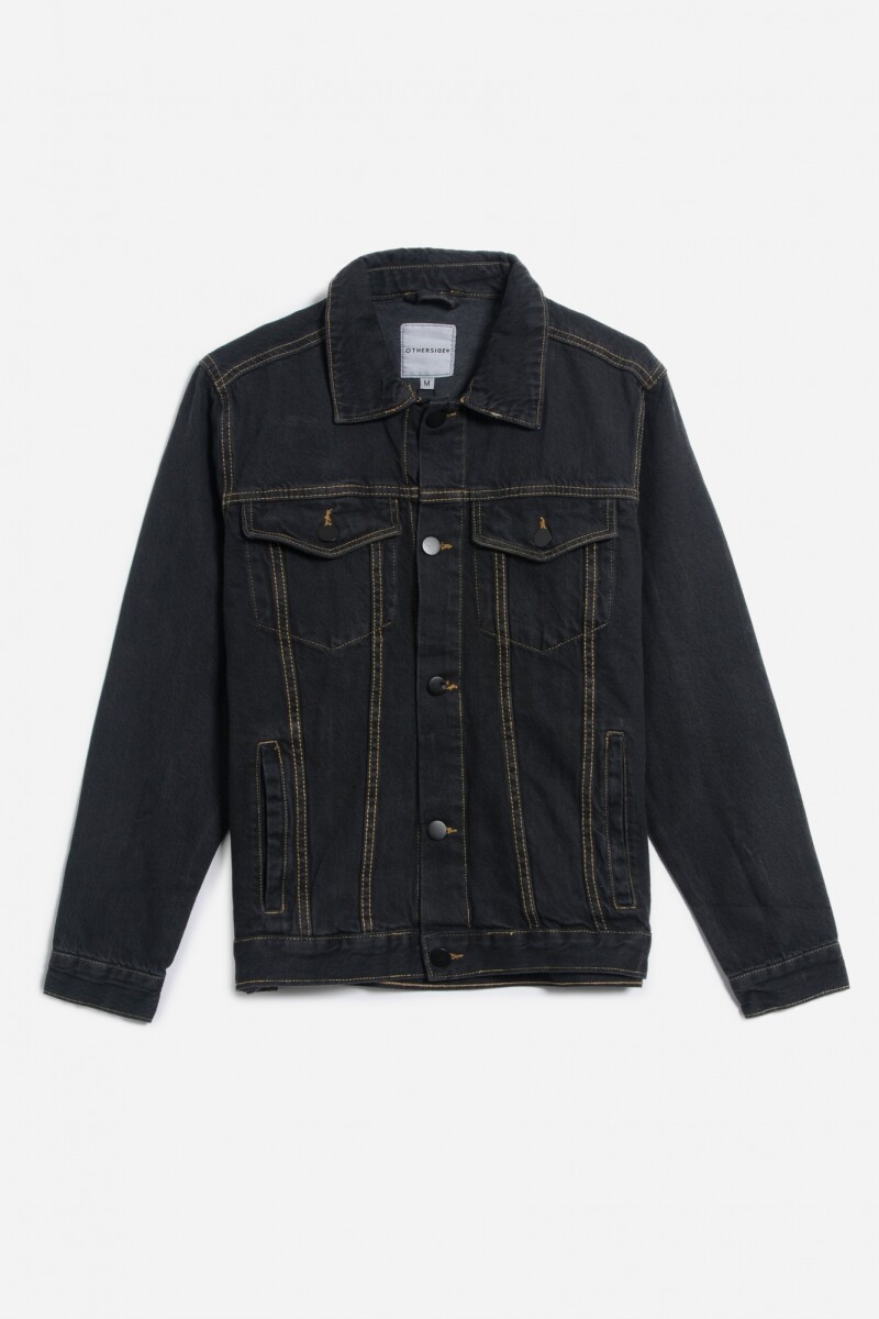 Campera de jean - Hombre - Negro 