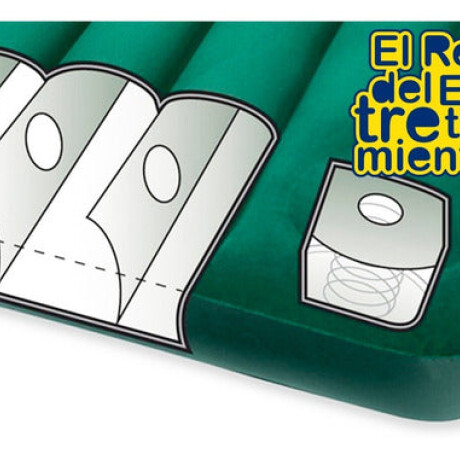 Colchón Inflable Intex 1 1/2plaza Grande Camping +inf Inx064762
