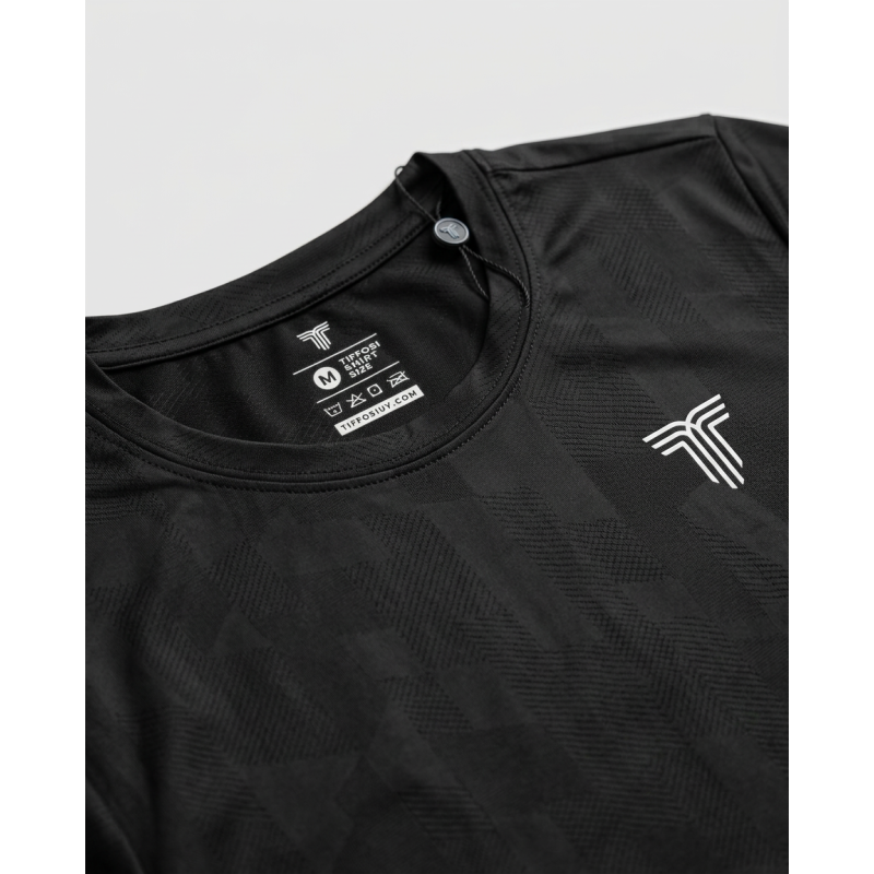 Remera de Hombre TIFFOSI Running Negro